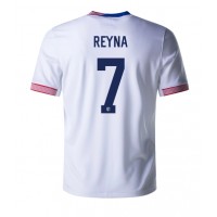 Ujedinjene Države Giovanni Reyna #7 Domaci Dres Copa America 2024 Kratak Rukav